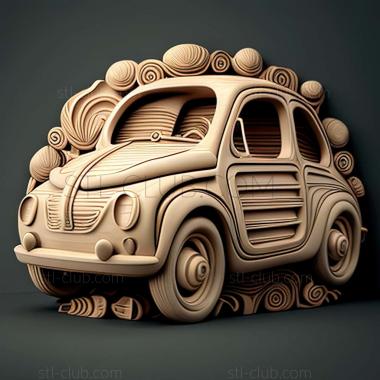 3D модель Fiat 520 (STL)